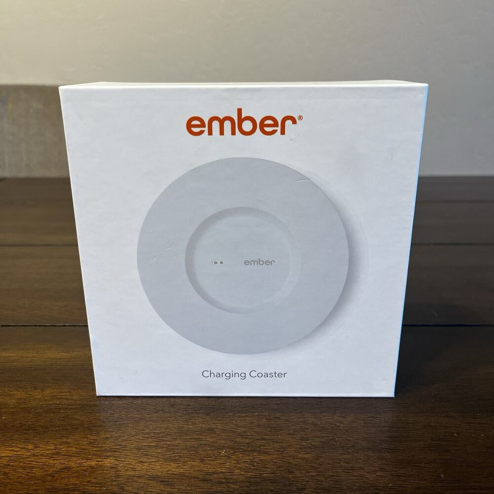 Ember Smart Coffee Mug Cup Charger Charging Coaster Base White CM19 CM21